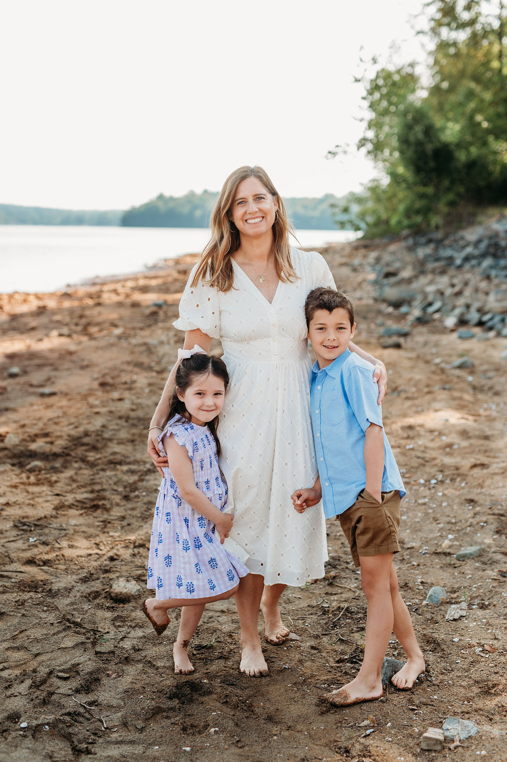 Hayley, founder of Springboard Advocacy, with her two children